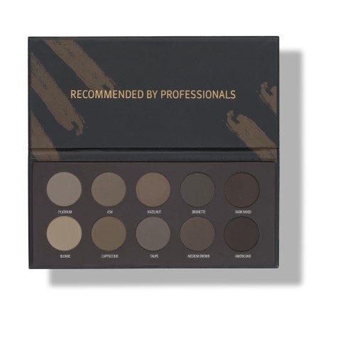 Pressed Eyebrow Shadows Palette Colour Brow Collection_